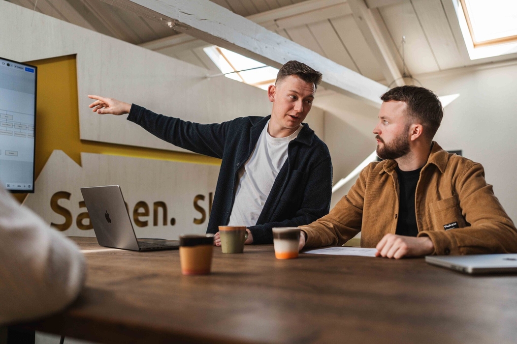 Overleg bij Prikr over het vervangen van Excel door een applicatie op maat