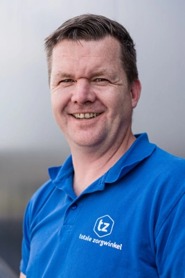 Wilbert van der Mast van Totale Zorgwinkel