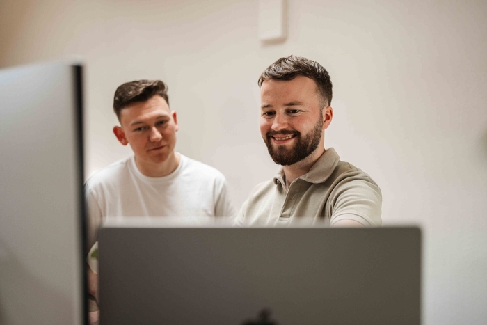 Team bij de livegang van software, offerte software gaat live